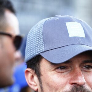 Orlando Bloom au FIA Formula E Marrakech E-Grand Prix le 13 janvier 2018