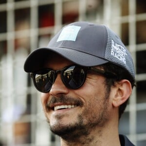 Orlando Bloom au FIA Formula E Marrakech E-Grand Prix le 13 janvier 2018