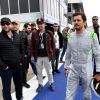Orlando Bloom au FIA Formula E Marrakech E-Grand Prix le 13 janvier 2018