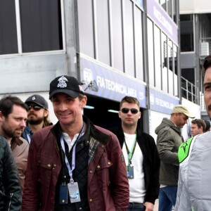 Orlando Bloom au FIA Formula E Marrakech E-Grand Prix le 13 janvier 2018