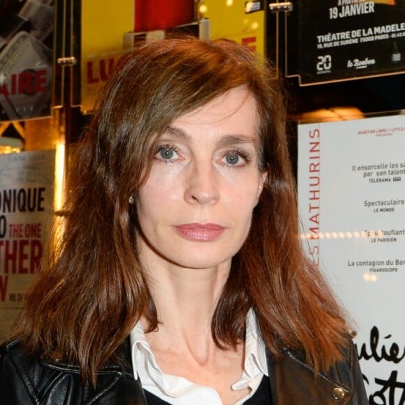 Anne Parillaud - Présentation de la saison 2018/2019 par le Syndicat National du Théâtre Privé aux Folies Bergère à Paris. Le 16 janvier 2018 © Coadic Guirec / Bestimage 16/01/2018 - Paris