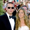 Brad Pitt et Jennifer Aniston aux Emmy Awards à Los Angeles en septembre 2004