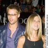 Brad Pitt et Jennifer Aniston à l'avant-première du film "Rock Star" à Los Angeles en septembre 2001