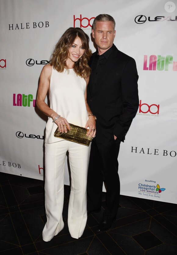 Rebecca Gayheart et son mari Eric Dane - Soirée "Hollywood Beauty Awards" à Los Angeles le 21 février 2016.