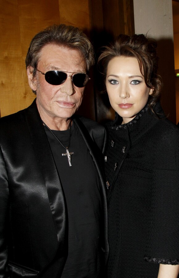 Exclusif - Johnny Hallyday et Laura Smet à Paris en décembre 2011