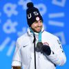 Le lugeur américain Chris Mazdzer lors des Jeux olympiques de PyeongChang, le 11 février 2018.