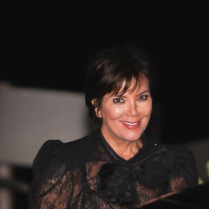 Kris Jenner à la sortie du Nobu à Malibu, le 23 août 2017 