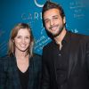 Exclusif - Maxim Nucci (Yodelice) et sa compagne Isabelle Ithurburu - Soirée de la Nuit de la Beauté à l'institut Carlota avec O.P.I et System Professional à Paris le 1er février 2018. © Cyril Moreau/Bestimage