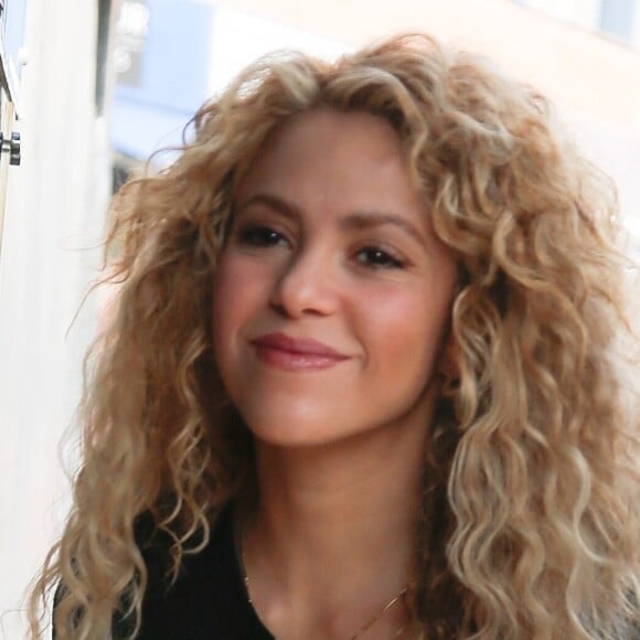 Shakira reçoit la visite de la police espagnole à son domicile à Barcelone le 25 janvier 2018.