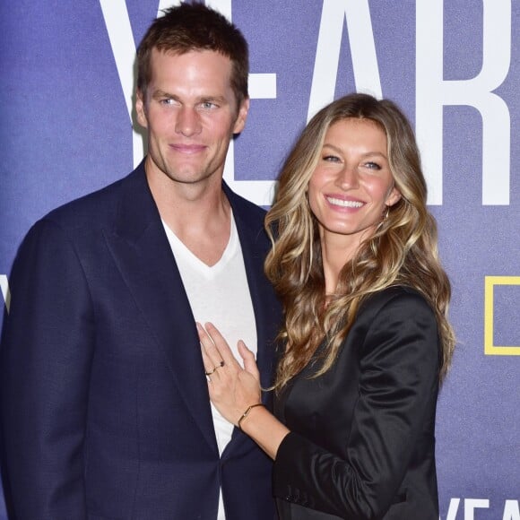 Gisele Bündchen et son mari Tom Brady à la première de "National Geographic's Years of Living Dangerously - Saison 2" à New York, le 21 septembre 2016.