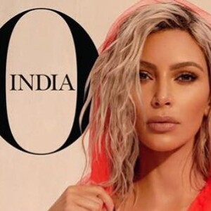 Kim Kardashian pour Vogue India, mars 2018.
