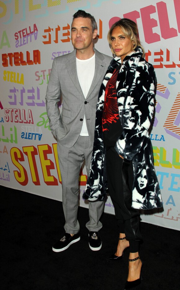 Robbie Williams et sa femme Ayda Field - Soirée de présentation Stella McCartney Automne 2018 à Pasadena, Californie, Etats-Unis, le 16 janvier 2018. © AdMedia/Zuma Press/Bestimage