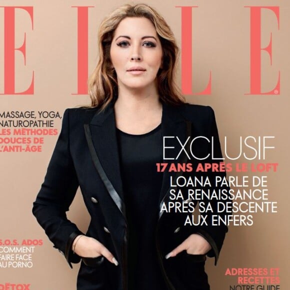 Couverture du magazine "ELLE" en kiosques le 2 mars 2018