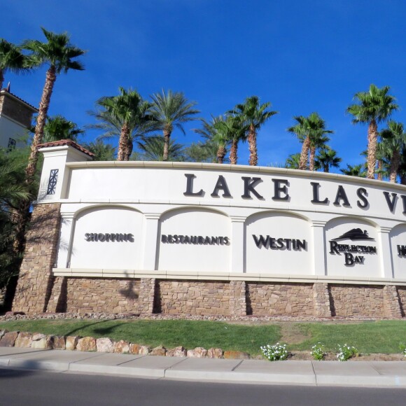 DR - Exclusif - La maison actuelle de Céline Dion à Henderson près de Las Vegas, le 29 août 2015.