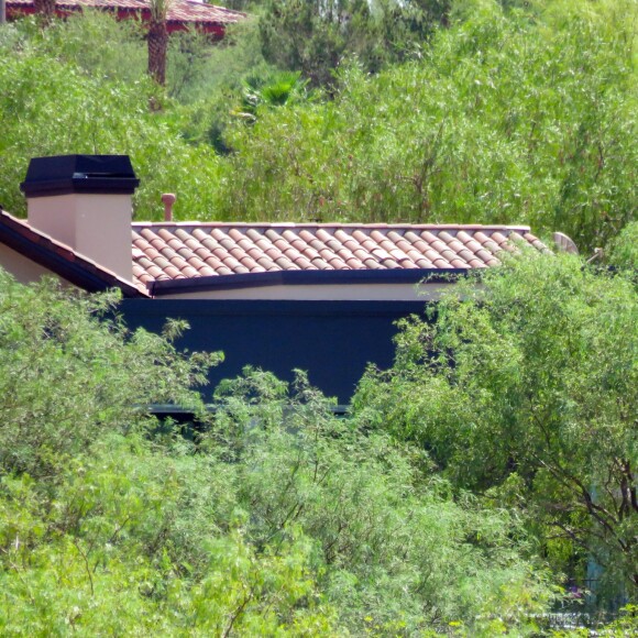 DR - Exclusif - La maison actuelle de Céline Dion à Henderson près de Las Vegas, le 29 août 2015.