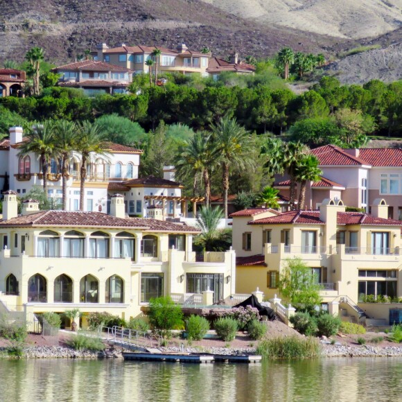 DR - Exclusif - La maison actuelle de Céline Dion à Henderson près de Las Vegas, le 29 août 2015.