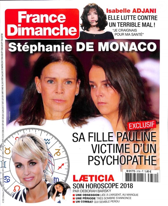 France Dimanche n°3730, 23 février 2018.