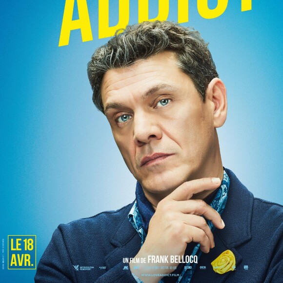 Marc Lavoine : Affiche personnage du film Love Addict, en salles le 18 avril 2018