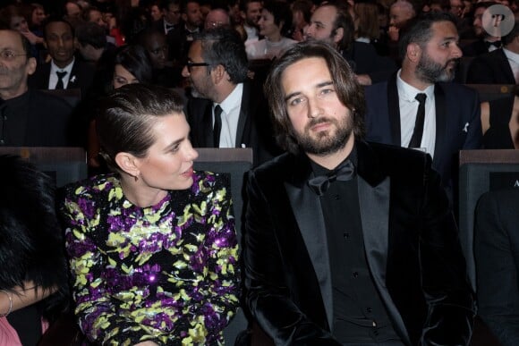 Charlotte Casiraghi et son compagnon Dimitri Rassam - 43ème cérémonie des Cesar à la salle Pleyel à Paris, le 2 mars 2018. © Dominique Jacovides - Olivier Borde / Bestimage