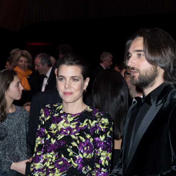 Charlotte Casiraghi et son compagnon Dimitri Rassam - 43ème cérémonie des Cesar à la salle Pleyel à Paris, le 2 mars 2018. © Dominique Jacovides - Olivier Borde / Bestimage