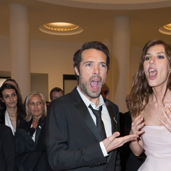 Nicolas Bedos et sa compagne Doria Tillier - Arrivées lors de la 43e cérémonie des Cesar à la salle Pleyel à Paris, le 2 mars 2018. © Dominique Jacovides - Olivier Borde / Bestimage