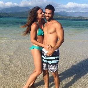 Marine Lorphelin et Christophe. Photo Instagram.