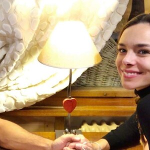 Christophe adresse un tendre message à Marine Lorphelin à l'occasion de la Saint-Valentin. Instagram, le 14 février 2018.