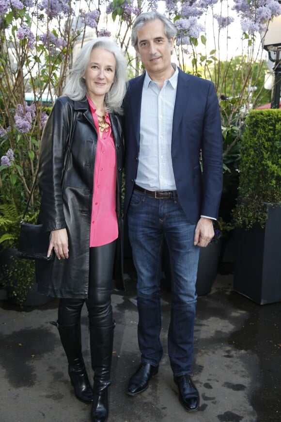 Tatiana de Rosnay et son mari Nicolas - Prix de la Closerie des Lilas 2016 à Paris, le 12 avril 2016. © Olivier Borde/Bestimage