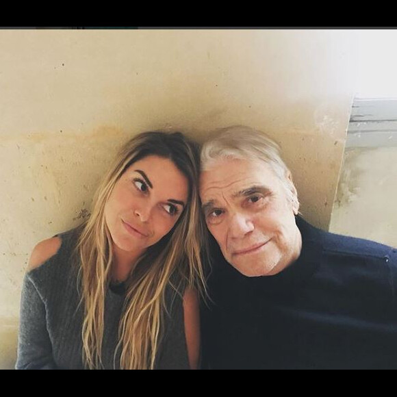 Sophie Tapie et son papa Bernard Tapie, Instagram, 13 février 2018