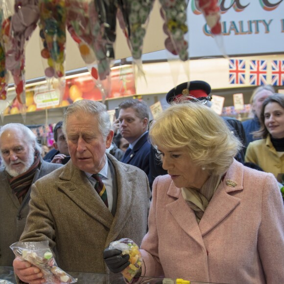 Camilla Parker Bowles et le prince Charles en visite à Halifax le 16 février 2018