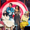 La troupe des Enfoirés à l'occasion du spectacle "Musique !" joué à Strasbourg en janvier 2018.