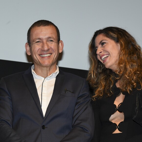Dany Boon et sa femme Yaël - Avant-première du film "Ma famille t'adore déjà!" au cinéma Elysées Biarritz à Paris, France, le 7 novembre 2016. © Pierre Perusseau/Bestimage