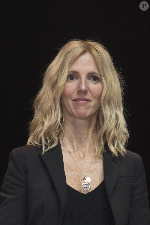 Sandrine Kiberlain - Concert du 13e Gala 2018 de l'Association pour la Recherche sur Alzheimer à la salle Pleyel à Paris le 12 février 2018. © Coadic Guirec-Pierre Perusseau/Bestimage