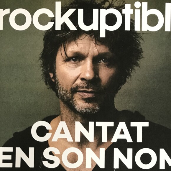 Bertrand Cantat en couverture des Inrockuptibles, le 11 octobre 2017.
