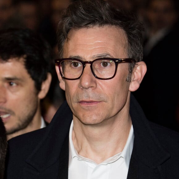 Michel Hazanavicius arrive au dîner de la 43ème cérémonie des César au Fouquet's à Paris, le 1er mars 2018. © Pierre Perusseau/Bestimage