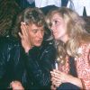 Johnny Hallyday et Catherine Deneuve en 1980.