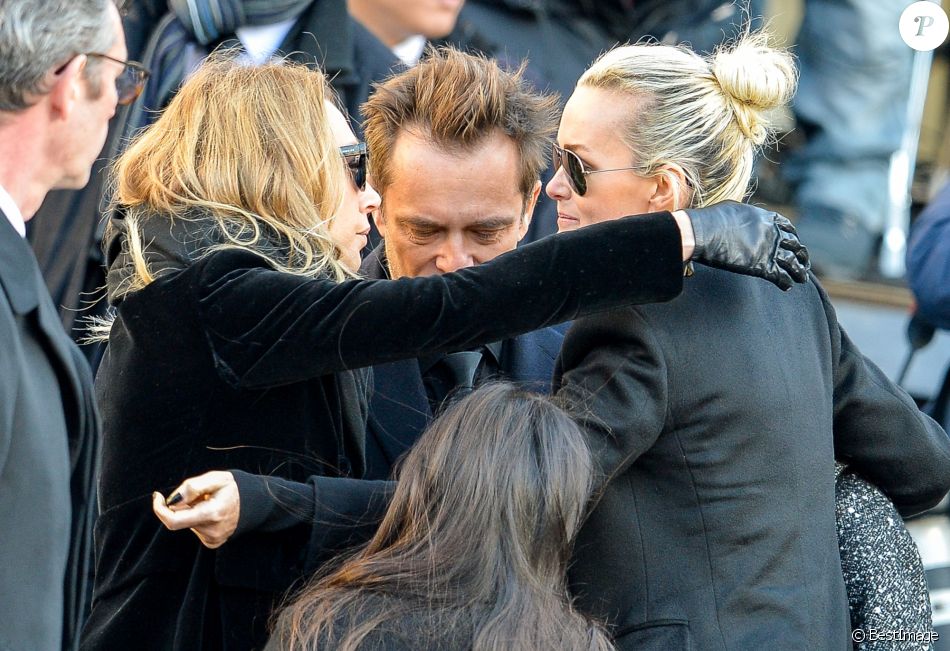 David Hallyday, Laura Smet, Laeticia Hallyday et ses ...