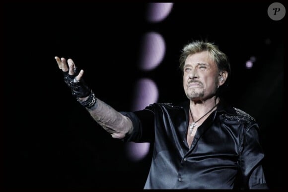 EXCLU : Johnny Hallyday en concert au Stade de France, le 16 juin 2012.