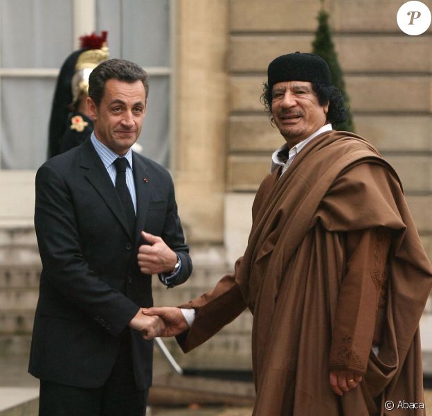 rencontre sarko kadhafi