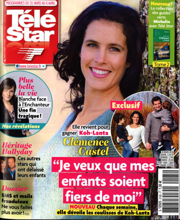 Magazine "Télé Star" en kiosques lundi 26 mars 2018.