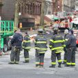 L'incendie sur le tournage du film d'Edward Norton, Motherless Brooklyn, le 22 mars 2018 à New York