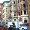 L'incendie sur le tournage du film d'Edward Norton, Motherless Brooklyn, le 22 mars 2018 à New York