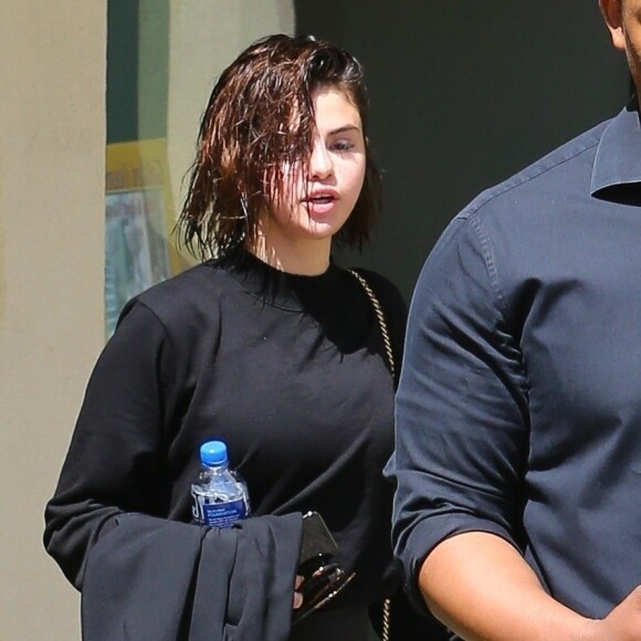Exclusif - Selena Gomez à la sortie de son cours de pilates à Hollywood. Le 29 mars 2018