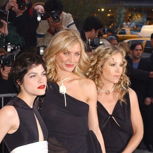 Selma Blair, Cameron Diaz & Christina Applegate à Londres en 2002.