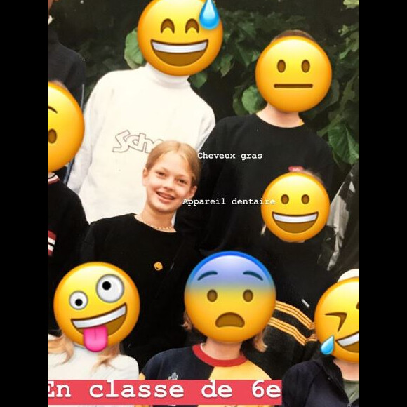 Caroline Receveur ressort des photos dossier sur Instagram le 31 mars 2018.