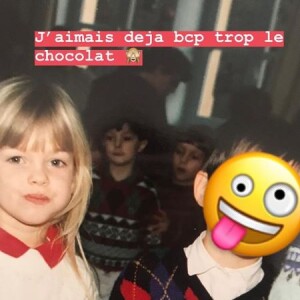 Caroline Receveur ressort des photos dossier sur Instagram le 31 mars 2018.