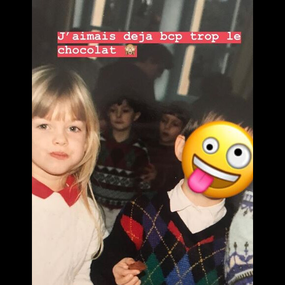 Caroline Receveur ressort des photos dossier sur Instagram le 31 mars 2018.