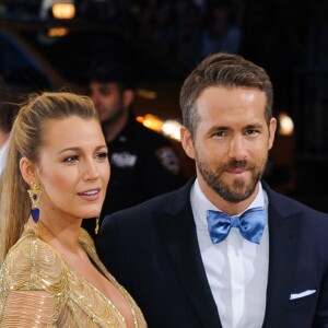 Blake Lively et son mari Ryan Reynolds - Les célébrités arrivent au MET 2017 Costume Institute Gala sur le thème de "Rei Kawakubo/Comme des Garçons: Art Of The In-Between" à New York, le 1er mai 2017 © Christopher Smith/AdMedia via Zuma/Bestimage