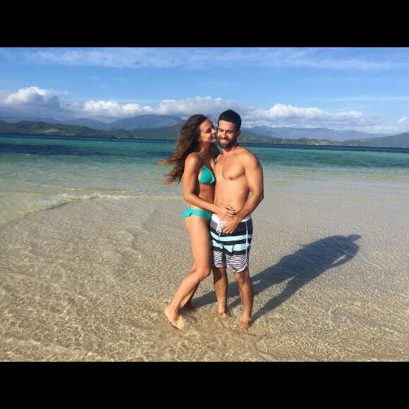 Marine Lorphelin et Christophe. Photo Instagram.