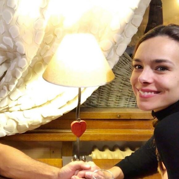 Christophe adresse un tendre message à Marine Lorphelin à l'occasion de la Saint-Valentin. Instagram, le 14 février 2018.
